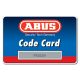ABUS D10 Zárbetéthez pótkulcs Code Card alapján (zárrendszerekhez is)