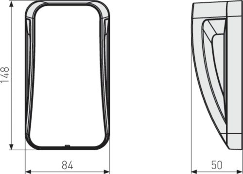 ABUS HomeTec PRO CSS3000 S esővédő CFT3000-hez ezüst
