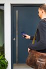 ABUS HomeTec PRO CFA3100 S Bluetooth motoros egység ajtókhoz ezüst