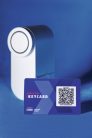 ABUS LOXERIS™ ONE CFA4100 W Bluetooth motoros egység ajtókhoz fehér