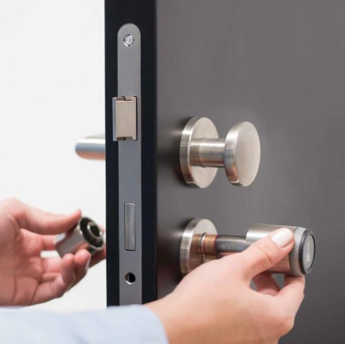 DOM Tapkey Pro.v2 Zárbetét A35/40 digitális Egyoldali elektronikával NFC és BLE.