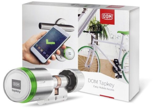 DOM Tapkey Pro.v2 Zárbetét A80/30 digitális Kétoldali elektronikával NFC és BLE.