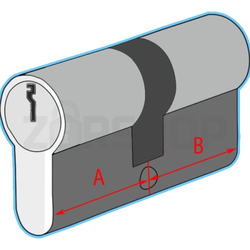 Mul-T-Lock Zárbetét  7x7 40x40/5k 767 Break Secure