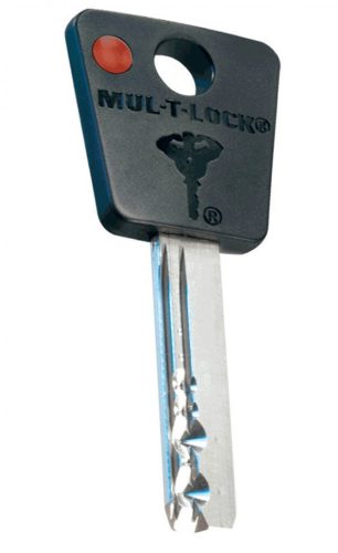 Pótkulcs Mul-T-Lock 7x7 076 fekete 42,5 mm zárbetéttel együtt rendelve