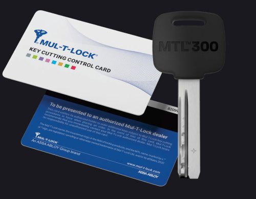 Mul-T-Lock MTL300 pótkulcs Biztonsági kártya alapján (egyedi zárlatok és zárrendszerek) 