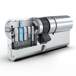   MUL-T-LOCK Zárbetét Flex Control MTL600 31x31 3+1+1+1 kulcs törés nehezített 264B+ (Interactive+)