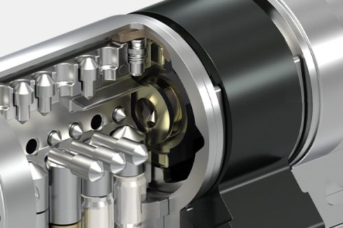 ABUS MAGTEC 2500 ME zárbetét 30/30 mm mágneses védelemmel