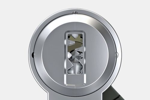 ABUS MAGTEC 2500 ME MX Félzárbetét 10/30 3 db kulcs törésvédelem 2038-ig védett profil