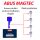ABUS MAGTEC 2500  Egyforma zárlat szerelés  új (minden darab)