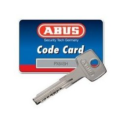  ABUS D6PS pótkulcs Code Card alapján, zárrendszerekhez is (E Szolgáltatás)